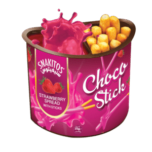 FM Foods Snakitos Choco Stick Strawberry Spread with Sticks